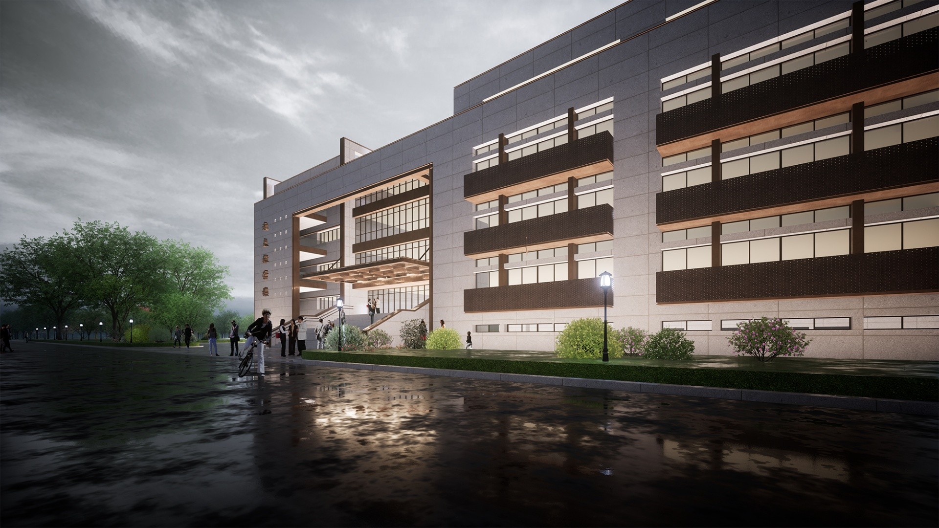 嘉興職業(yè)技術(shù)學(xué)院逸夫樓