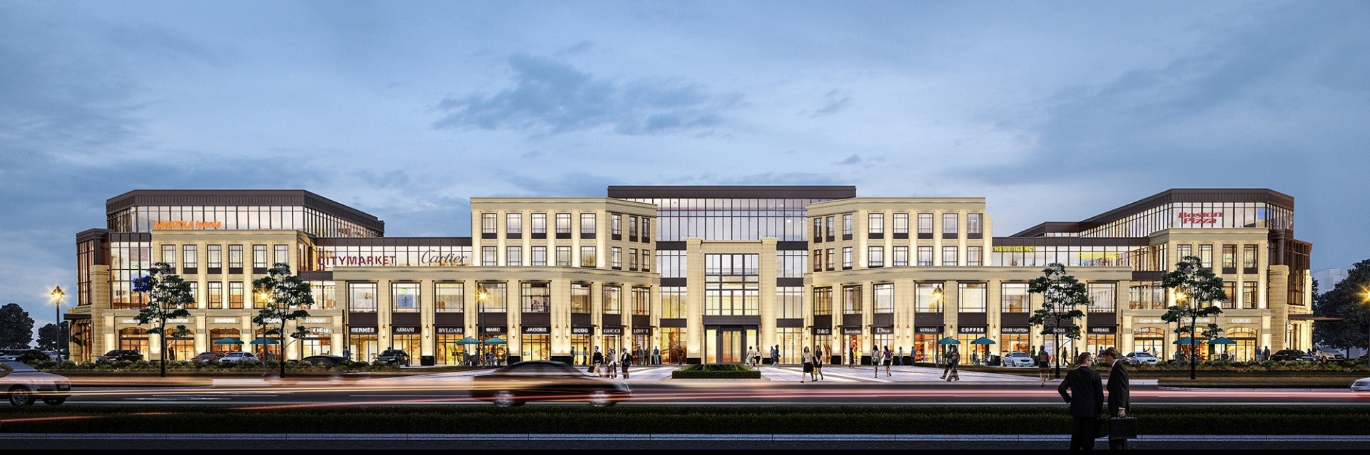 平湖如意路商業(yè)街區(qū)