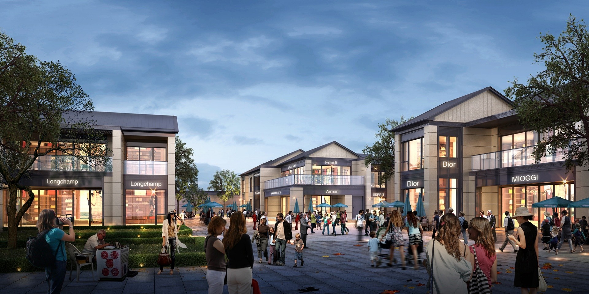 鳳起潮鳴商業(yè)街區(qū)