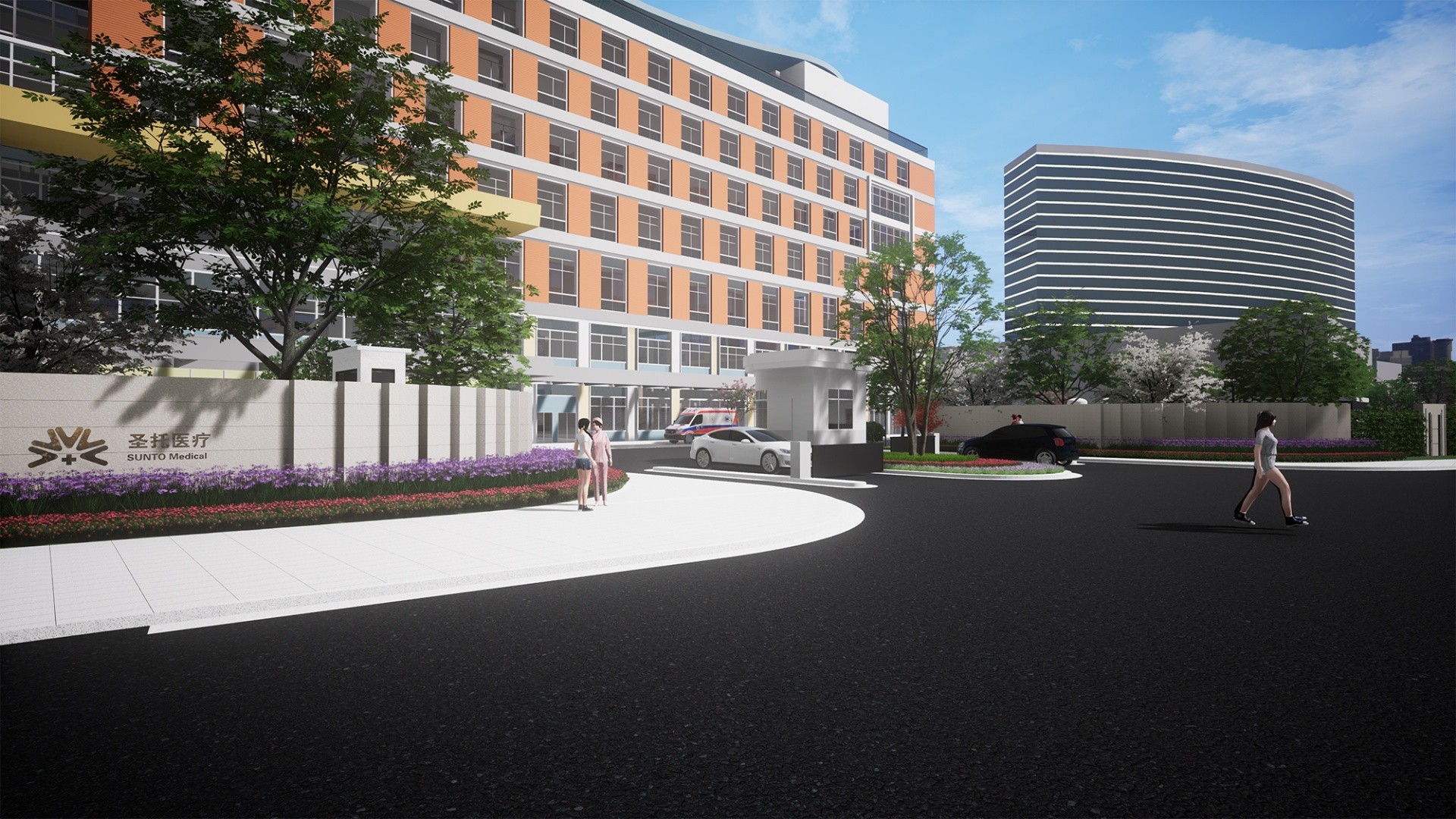圣托婦幼保健院景觀設(shè)計(jì)