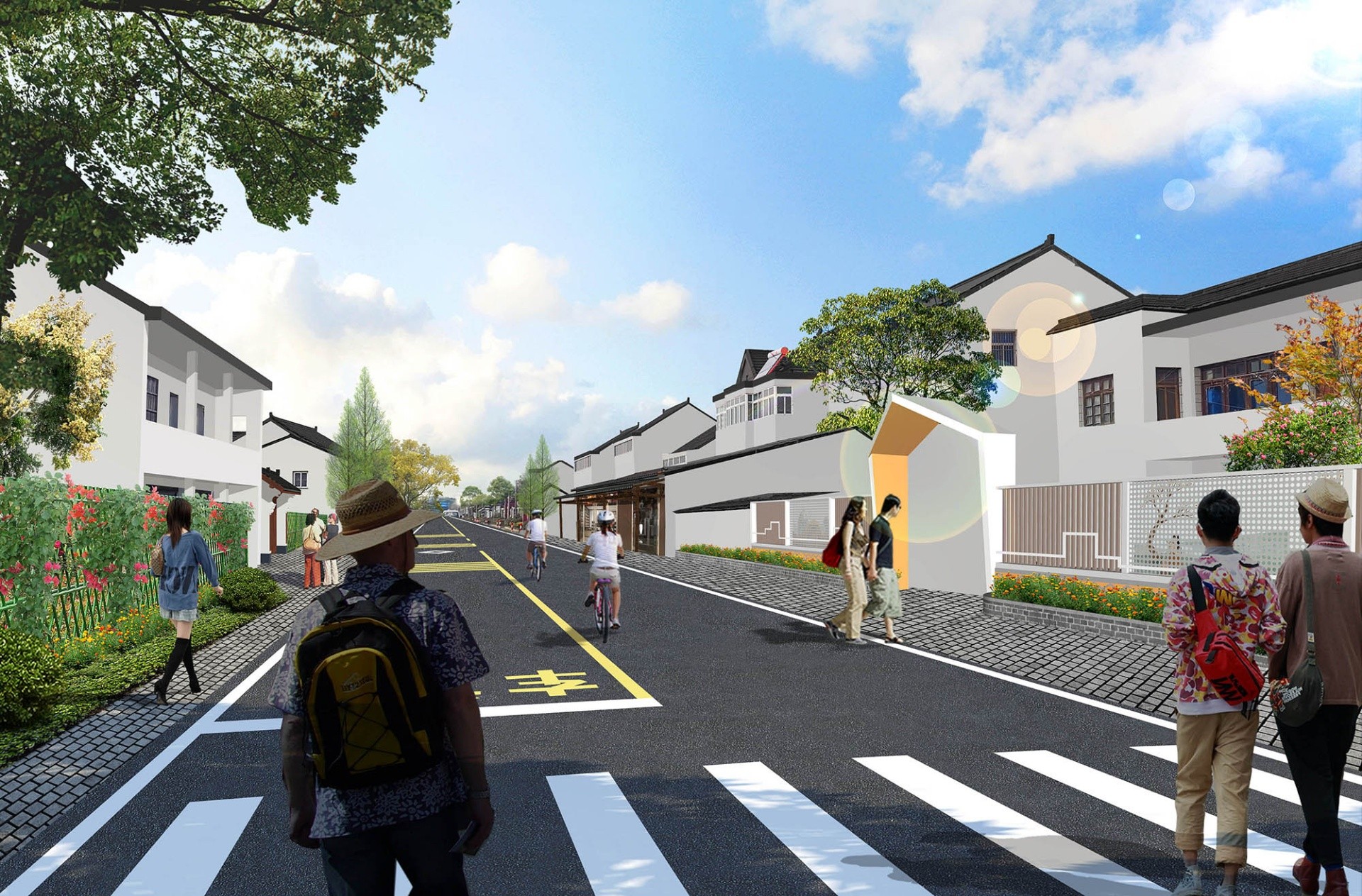 南湖區(qū)精品線焦山門段