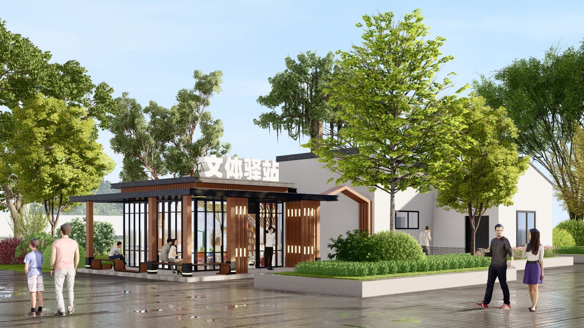 鳳橋鎮(zhèn)園林鎮(zhèn)綠地系統(tǒng)