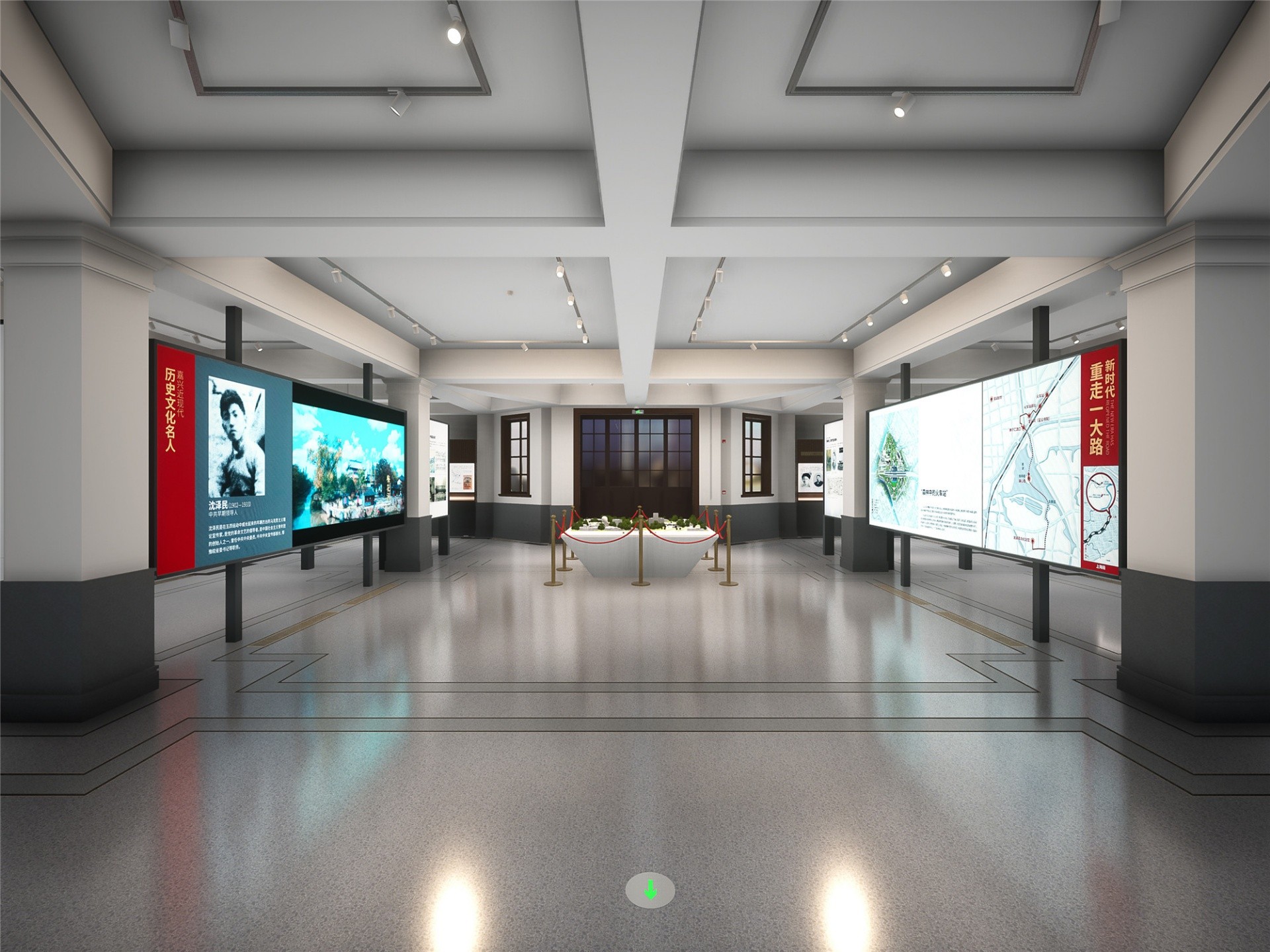 1921火車站站房室內(nèi)展陳EPC項目