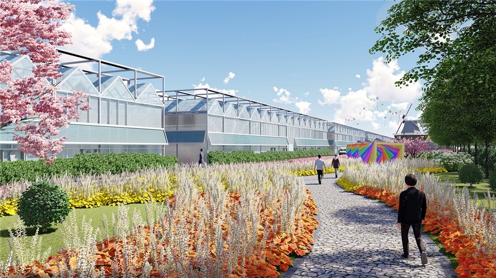 上海松江薔卉花卉生產(chǎn)基地規(guī)劃設(shè)計(jì)