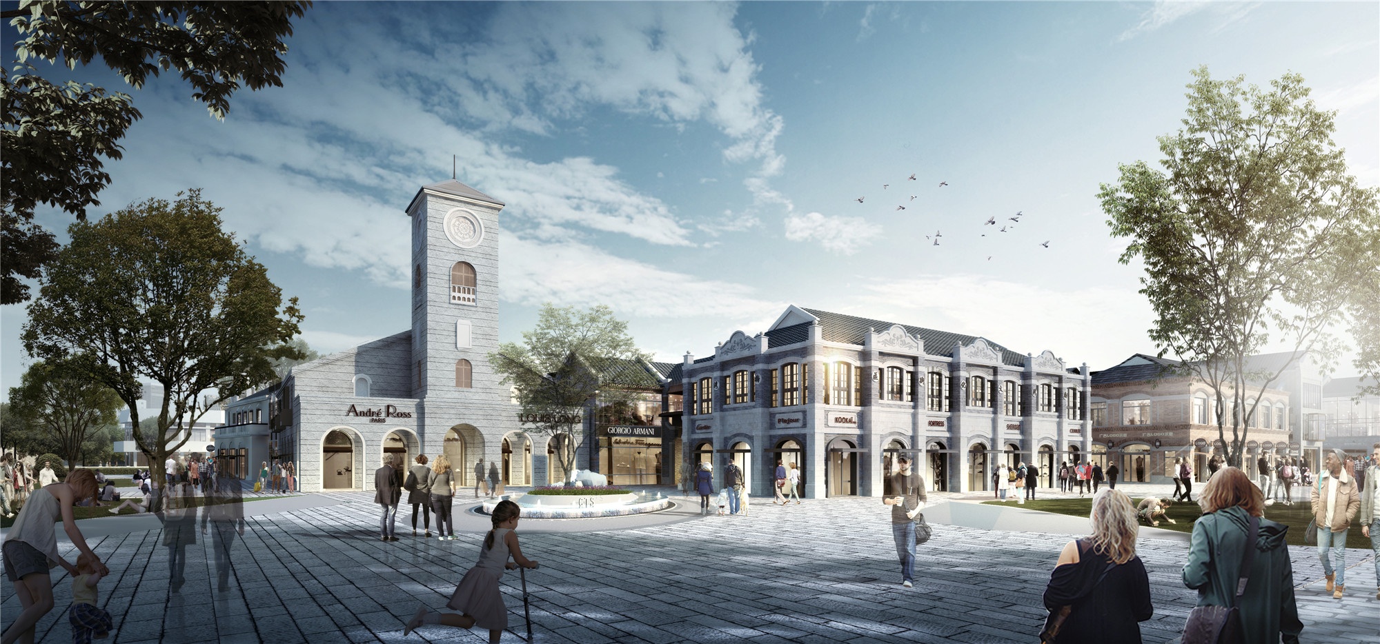 梅灣街東區(qū)商業(yè)街